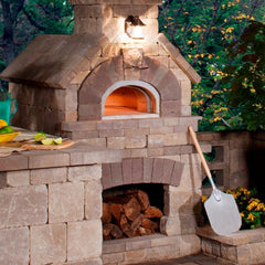 Chicago Brick Oven CBO-1000 Built-In Wood Fired Commercial Outdoor Pizza Oven DIY Kit With 53" x 39" Cooking Surface [CBO-O-KIT-1000] (SAK62895)