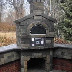 Chicago Brick Oven CBO-750 Commercial Hybrid Wood & Gas Fired Oven DIY Kit [CBO-O-KIT-750-HYB] (SAK75154)