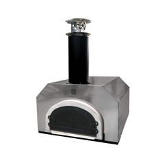 Chicago Brick Oven CBO-750 Countertop Wood Fired Pizza Oven With (38x28)" Cooking Surface [CBO-O-CT-750] (SAK42753)