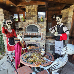 Chicago Brick Oven CBO-750 Wood Fired Pizza Oven DIY Kit With 38" x 28" Cooking Surface [CBO-O-KIT-750] (SAK51793)