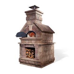 Chicago Brick Oven CBO-750 Wood Fired Pizza Oven DIY Kit With 38" x 28" Cooking Surface [CBO-O-KIT-750] (SAK51793)