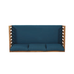 Claremont 3-Seater Acacia Wood Daybed Sofa With Water-Resistant Cushions (SAK65773)