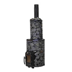 Cozy Heat Wood-Burning Floor Mount Sauna Stove With Chimney Kit And Sauna Stones [COZY] (SAK57382)