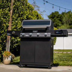 Monument Grills Denali 425 | Black Smart Tech Propane Gas Grill