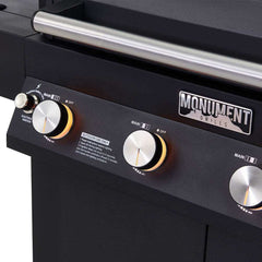 Monument Grills Denali 425 | Black Smart Tech Propane Gas Grill