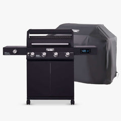 Monument Grills Denali 425 | Black Smart Tech Propane Gas Grill