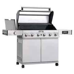 Monument Grills Denali 605 | Stainless Smart Tech Natural/Propane Gas Grill