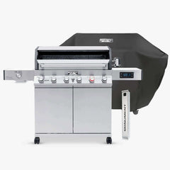 Monument Grills Denali 605Pro | Stainless Smart Propane Gas Grill