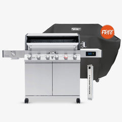 Monument Grills Denali 605Pro | Stainless Smart Propane Gas Grill