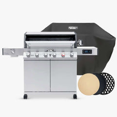 Monument Grills Denali 605Pro | Stainless Smart Propane Gas Grill