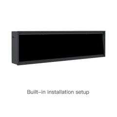 Dynasty Allegro 58" Smart Linear Electric Fireplace With Heater Timer Settings [DY-BFM58] (SAK23948)