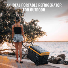 BougeRV CRD35 37QT 12 Volt Dual Zone Car Refrigerator E0401-03516