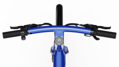 Minimalist Fitness Step-through e-Bike w/ up to 62 miles Max Operating Range and 20 MPH Max Speed - Bolt Blue