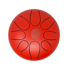 Rare Earth Gallery 20cm Pentatonic Steel Singing Drum - American Red W03J-HL