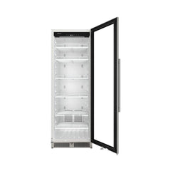 Edgestar 13.7 Cubic Feet Commercial Beverage Merchandiser With Temperature Alarm And Reversible Door, 24" (SAK62395)