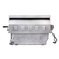 Edgestar 89K BTU 36" Natural Gas Freestanding Grill Cart With Lighting Knobs & Rotisserie (SAK12573)