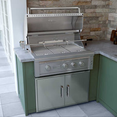 Edgestar 89K BTU 36" Wide Liquid Propane Built In Grill With Insulated Jacket And Double Access Doors (SAK78429)