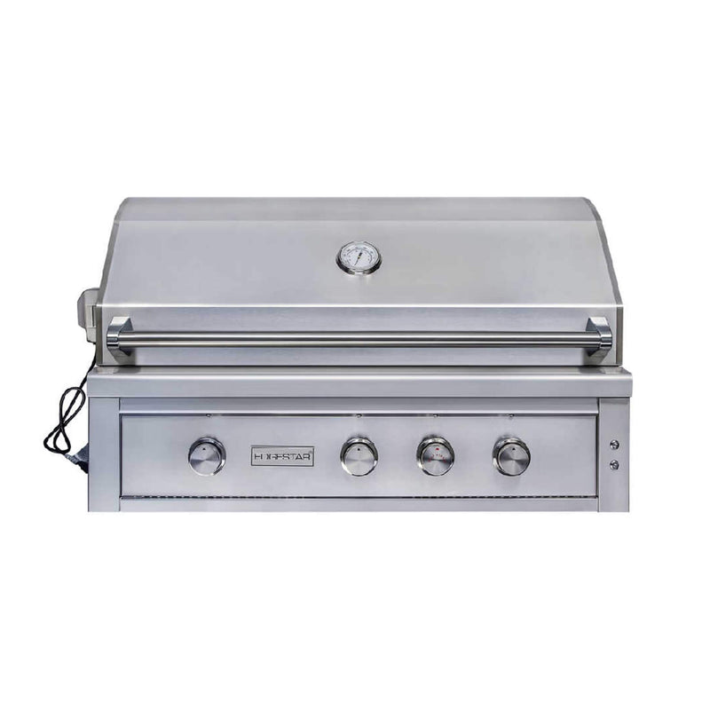 Edgestar 89K BTU Built-In Grill With Rotisserie And LED Lighting, 42