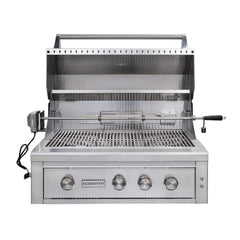 Edgestar 89K BTU Built-In Grill With Rotisserie And LED Lighting, 36" (SAK49230)
