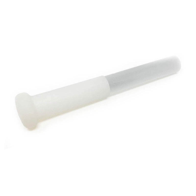 Rare Earth Gallery Silicone Striker Tool with Ball & Quartz Hand-blown Handle & Chakra Bag NP006-MOZ