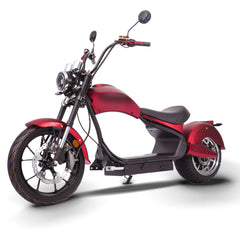 SoverSky 4000w-45MPH SoverSky MH3 Lithium Chopper Scooter Electric Motorcycle