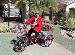 eMobilityStar Adult Motorized Electric Tricycle 399-2