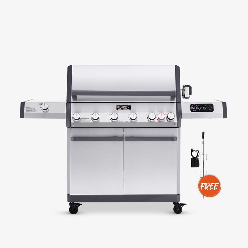 Monument Grills Eminence 605 | Advanced Stainless Natural/Propane Gas Grill