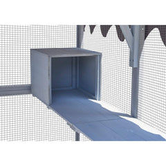 Extra Large Outdoor Cat Kitten Playpen House With Platforms, And Waterproof Cover (SAK55092)