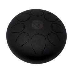 Rare Earth Gallery 20cm Pentatonic Steel Singing Drum - Black W03A-HL