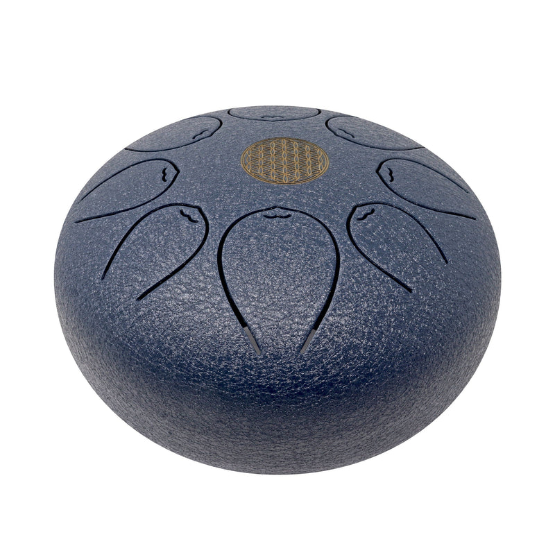 Rare Earth Gallery 20cm Pentatonic Steel Singing Drum - Metal Dark Blue W03K-HL