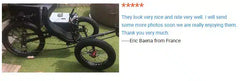 eMobilityStar Fat Tire Folding Electric Recumbent Tricycle EMS-FTREC100