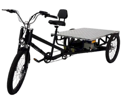 eMobilityStar Electric Flatbed Cargo Trike Tricycle EMS-FCB1000X