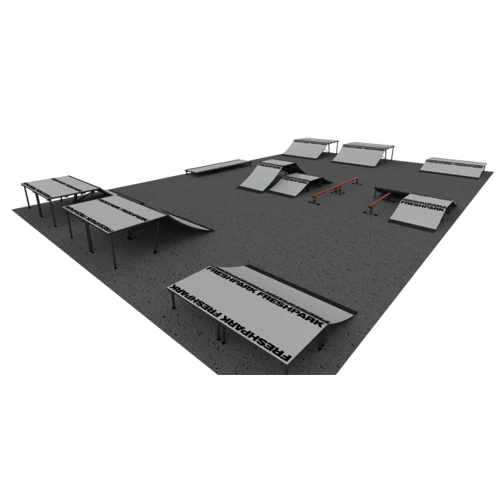 Freshpark Skatepark Layout 6
