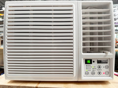 Full Battery 24V DC Window Air Conditioner & Heater runs directly off battery
