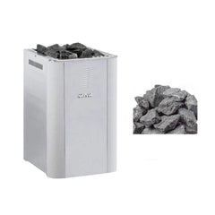 Harvia Duo Series Stainless Steel Wood Sauna Stove With Sauna Stoves [WK200SLUX/WK360SLUX] (SAK68420)