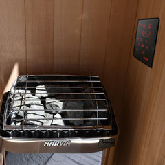 Harvia KIP80W 8KW UL Certified Electric Sauna Heater With Xenio CX170 Digital WIFI Control & Sauna Stones [JH80W2401] (SAK14630)