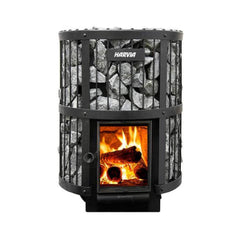 Harvia GreenFlame Legend 240 Wood Sauna Stove With Sauna Stones, 15.9KW [WK200LD] (SAK84935)