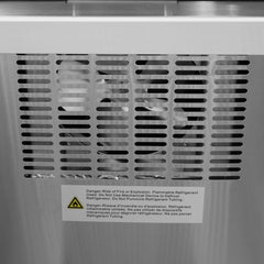 Heavy Duty 54" Stainless Steel 2-Door Reach-In Upright Commercial Freezer (SAK66598)