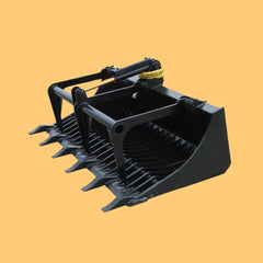 Heavy Duty 66 Inch Rock Grapple Bucket Tractor Attachment With Tongs (92517364)