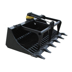 Heavy Duty 66 Inch Rock Grapple Bucket Tractor Attachment With Tongs (92517364)