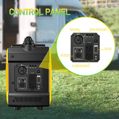 Heavy Duty 79CC Ultra Quiet 2000W Inverter Portable Gas Generator (SAK75290)