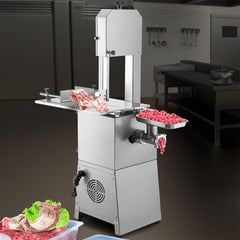 Heavy Duty Industrial Electric Meat Bandsaw Bone Cutting Machine, 550W (SAK47410)