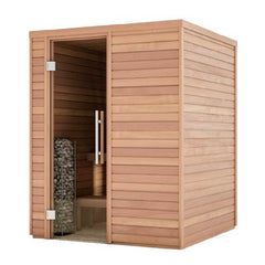 Huum Cliff Mini 4 3.5KW Electric Sauna Heater With Digital Controller & Sauna Stones (SAK58263)