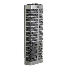 Huum Steel Mini Series 4 Stainless Steel Wall Mount 3.5KW Sauna Heater With Digital Controller & Sauna Stones (SAK91573)