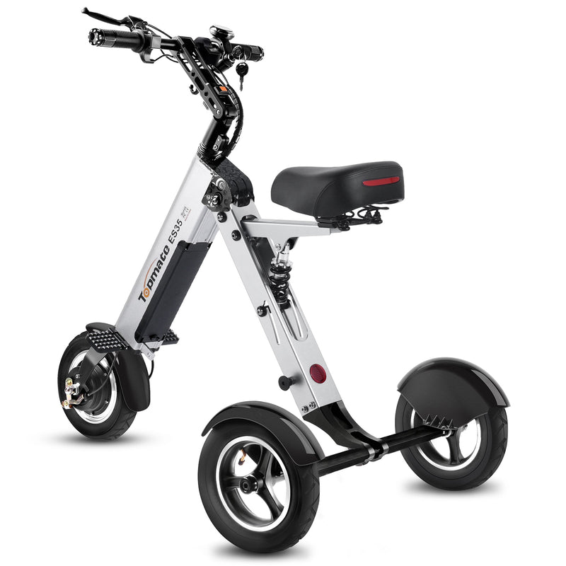 Scoot Motion ES-35 3-wheel foldable mini scooter for people with reduced mobility and seniors - Ultra-lightweight tricycle