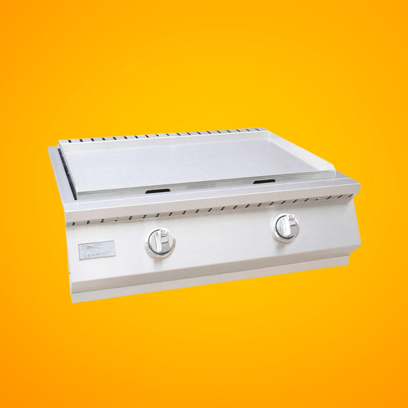 KoKoMo Grills Premium 36K BTU Teppanyaki Griddle With Dual U Shape Burner, 30