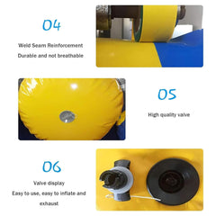 Large Inflatable Water Floating Gyro With Air Pump For Pools, Lakes And Rivers (SAK16741)