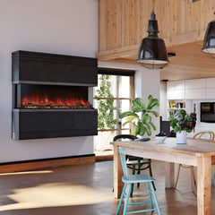 Modern Flames Landscape Pro Multi 56" Linear Multi-Sided Electric Fireplace With Hybrid Flame Technology [LPM-5616V2] (SAK67390)