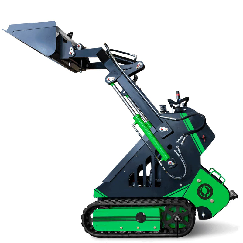 Full Battery 72V 16.4kWh Curiosity Mini Track Loader Skid Steer