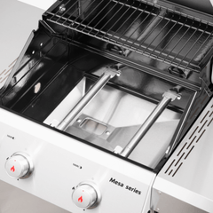 Monument Grills Mesa 200S | Foldable Stainless Gas Grill M200S+98888